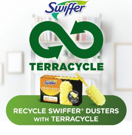 Swiffer Dusters with Extension Pole, Cleaning Kit includes 3ft Extendable Handle + 3 Duster Refills