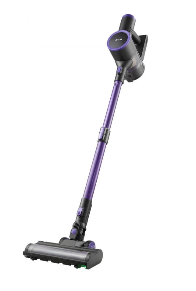 Vevor Vacuum Cleaner Cordless Stick Vacuum 25 kPa Max Suction for Pet Hair Carpet Hardwood New