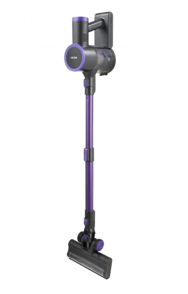 Vevor Vacuum Cleaner Cordless Stick Vacuum 25 kPa Max Suction for Pet Hair Carpet Hardwood New